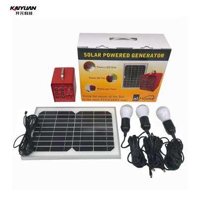 mini home solar solar home system 10w solar panel kit China